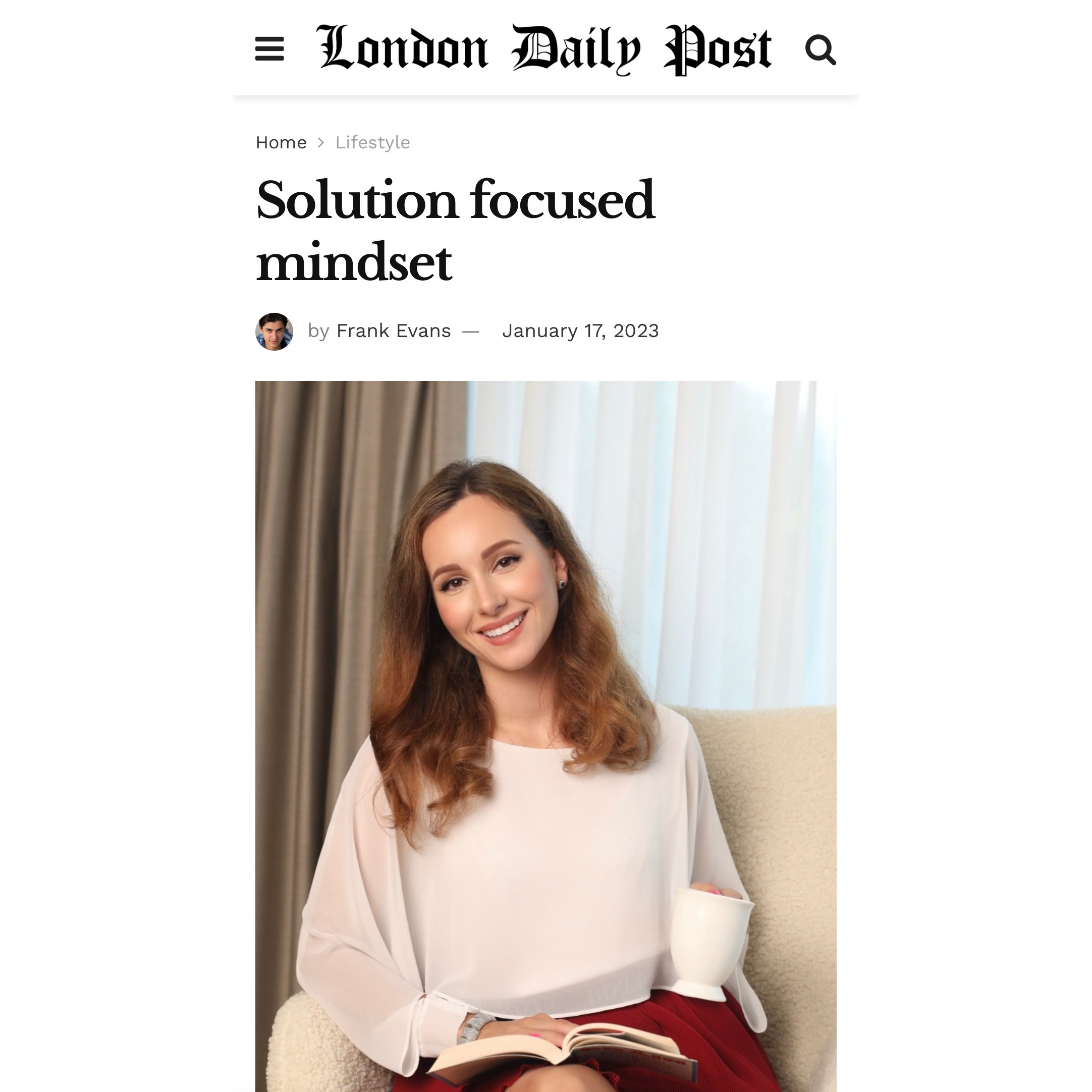 Solution focused mindset