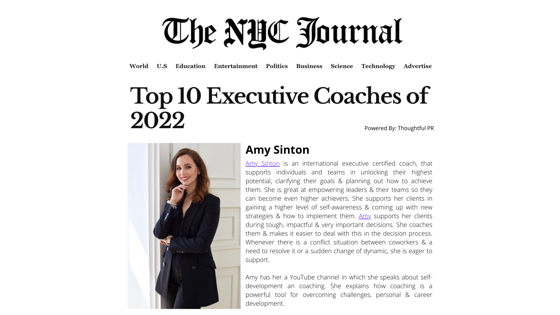 Top 10 executive coaches of 2022